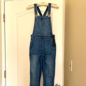 Madewell denim overalls size S